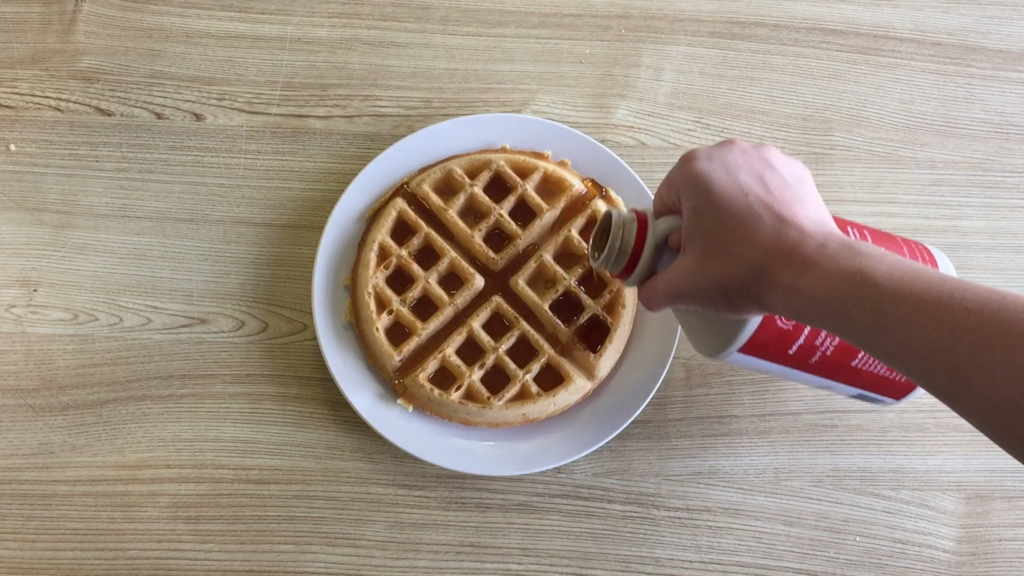 ALDKitchen Waffle Stick Maker, 5 Flat Waffles